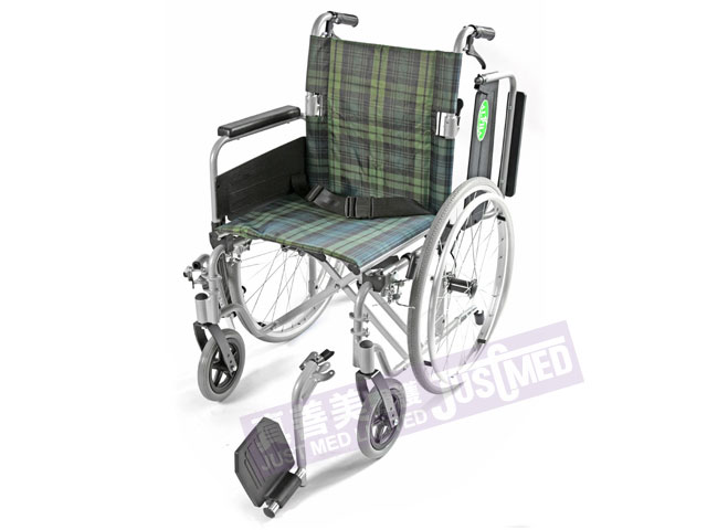 Alpha® 鋁合金自助式輪椅 (綠色)
