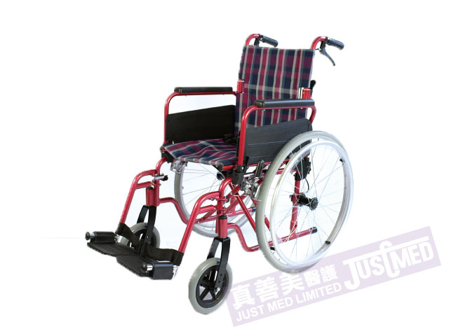 Alpha® 鋁合金自助式輪椅 (紫色)