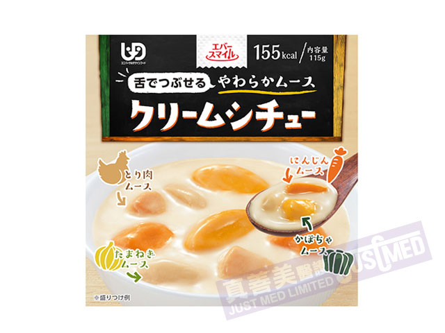 日本Eversmile 奶油雞肉燴蔬菜慕斯